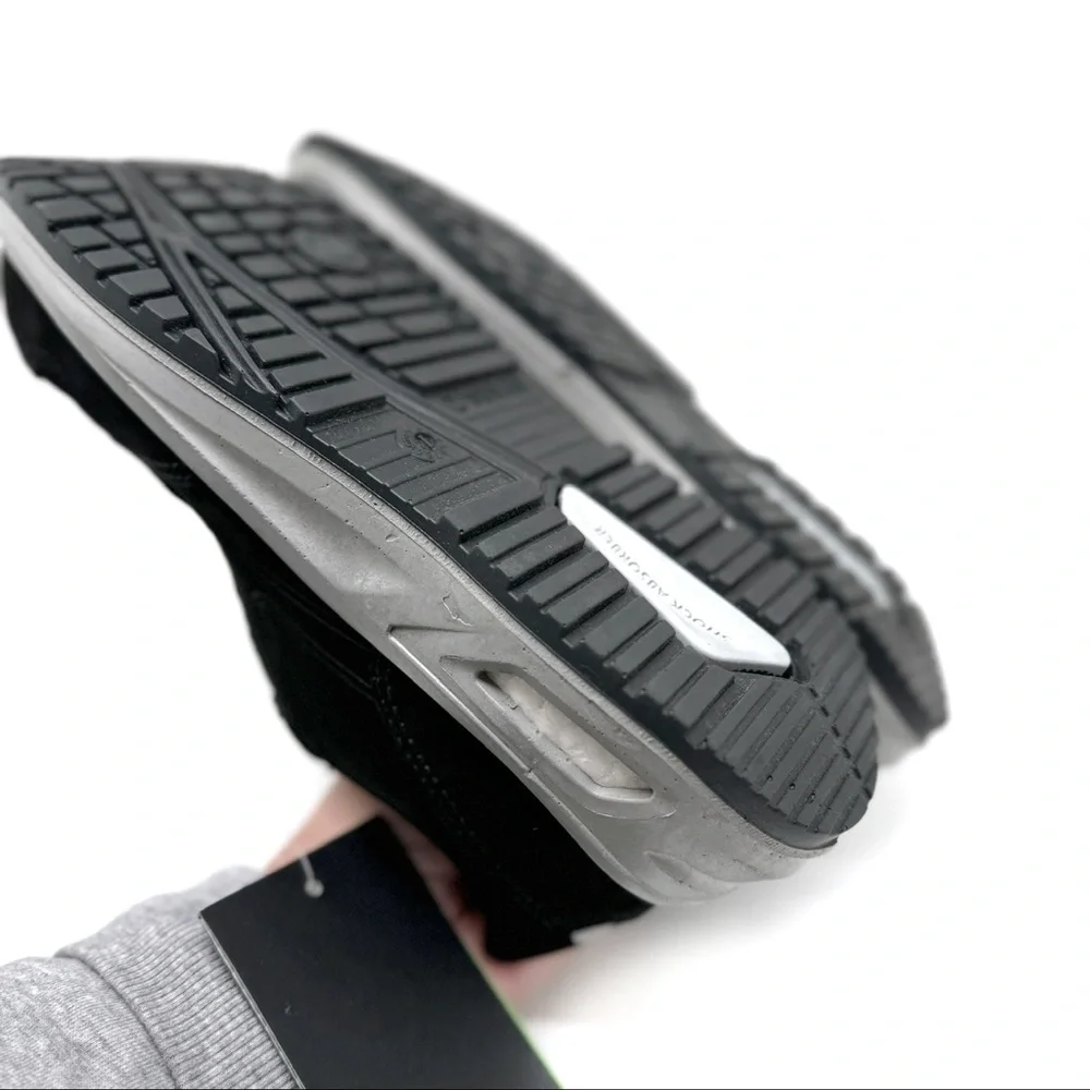 Voran Sportsafe Energy 610 N Work Sneaker Safety Toe Shoes Size 7.5 Black Suede